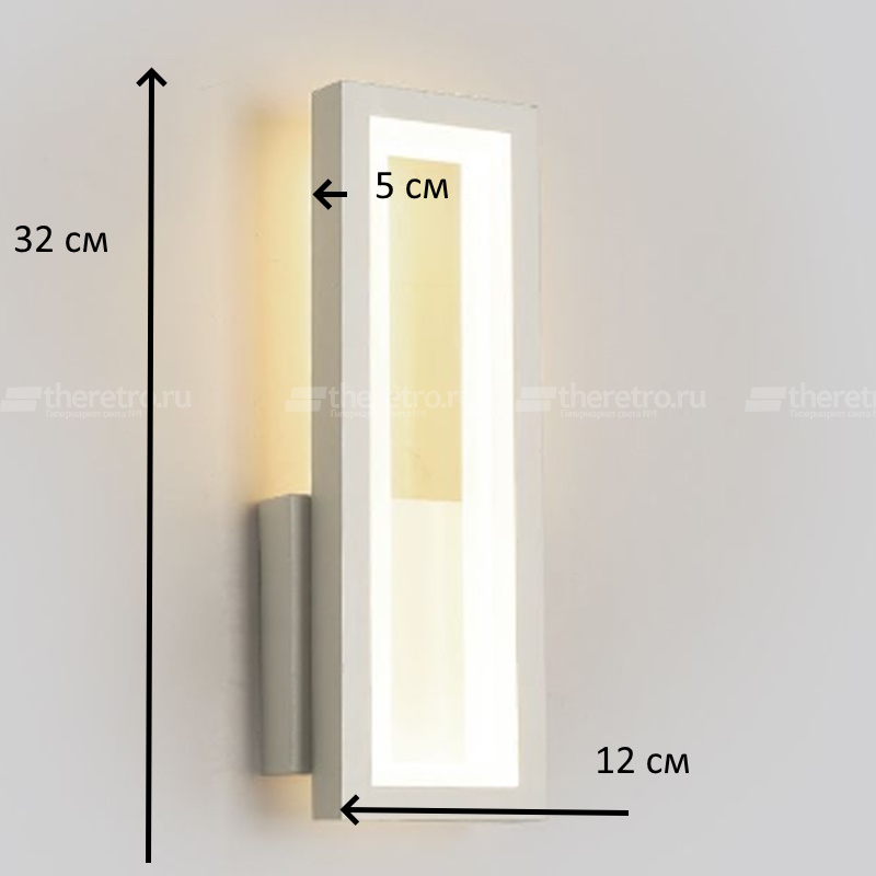 Настенное бра Perfect lighting Черный фото 4 Настенное бра Perfect lighting Черный фото 4