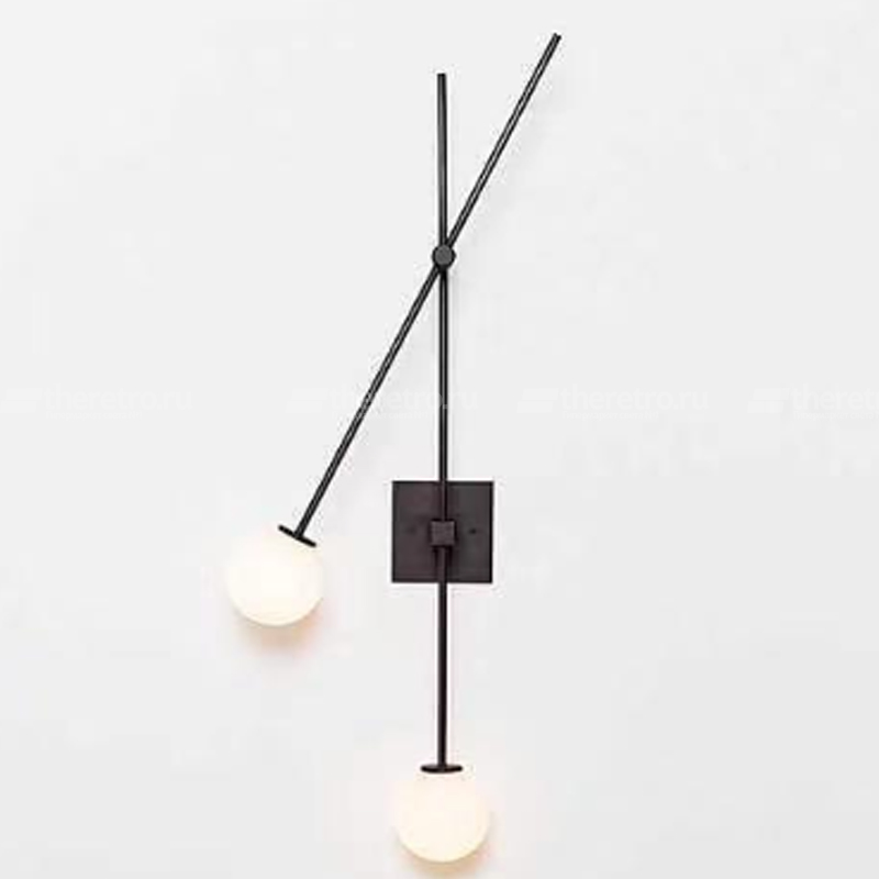 Настенный светильник Tempo Sconce Черный фото 2 Настенный светильник Tempo Sconce Черный фото 2