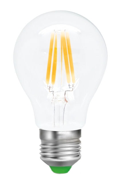 Светодиодная лампа FILLAMENT A60, E27 7Вт Теплый свет  фото 1