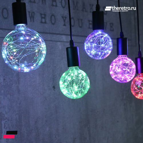 Светодиодная лампа RGB E27 фото #num#