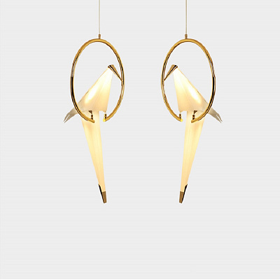 Подвесной светильник Origami Bird Perch  фото 1
