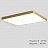 Ультратонкие светодиодные потолочные светильники FLIMS Золотой B фото 17