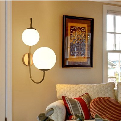 Бра Gooseneck Pelle wall Lamp фото 9