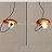 Серия подвесных светильников с белыми шарообразными плафонами на устойчивом проводе с дисковидным абажуром MARGOTT B 25 см  фото 12