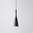 Минималистский подвесной светильник DALBY Черный фото 11