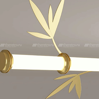Подвесной светильник в японском стиле Бамбук Japanese Style Bamboo Wall Lamp-2 фото 13