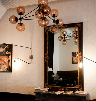 Modo Chandelier By Jason Miller 5 Lamp фото 9