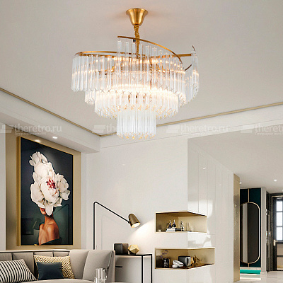 Люстра Ritz Helix Wide Chandelier фото 11