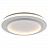 Потолочный светильник White Flying Saucer 55 см  Кольца фото 2