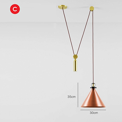 Roll & Hill Shape Up 5-Piece Chandelier V9 фото 5