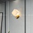 Настенный светодиодный светильник с мраморным плафоном кубической формы OBSCUR фото 5
