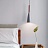 Минималистский подвесной светильник DALBY Белый фото 10