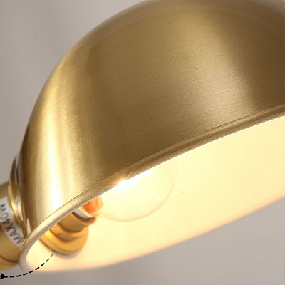 ANTIC BELL TABLE LAMP фото 6