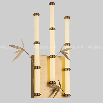 Настенный светильник в японском стиле Бамбук Japanese Style Bamboo Wall Lamp-2 A фото 17