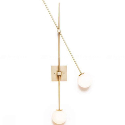 Настенный светильник Tempo Sconce Черный фото 5