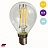 Лампа филаментная E14 G45 фото 3