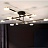 Серия потолочных светодиодных светильников с дисковидными плафонами разного диаметра на перекрестных штангах LIDVEIG фото 16