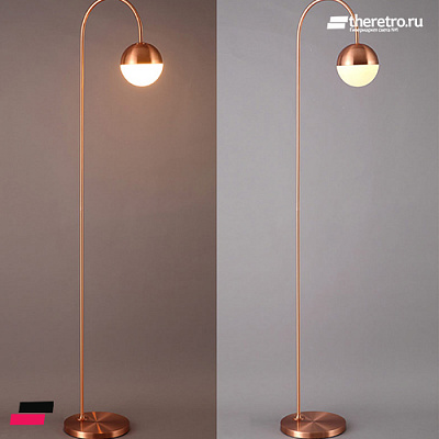 ТОРШЕР CEDAR & MOSS FLOOR LAMP Медный фото 7