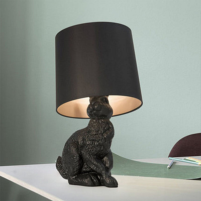 Настольная лампа Moooi Front Design Rabbit Черный фото 6