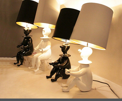Table Clown Lamp Белый фото 5