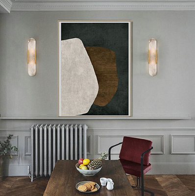 Бра MELANGE ELONGATED SCONCE Золотой фото 9