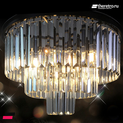 Restoration Hardware 1920S Odeon Glass Floor Lamp Дымчатый фото 4