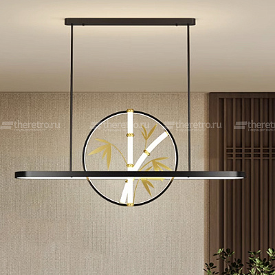 Подвесной светильник в японском стиле Бамбук Japanese Style Bamboo Wall Lamp-2 фото 6