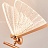 Напольный светодиодный светильник в виде золотых бабочек с ажурными крыльями AMELIS FL фото 9