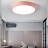 Светодиодные плоские потолочные светильники KIER WOOD 50 см  Серый фото 36