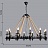 Loft Industry Circle Candle 3 плафона  фото 2