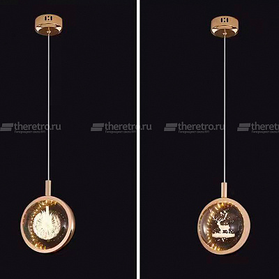 Подвесной светильник Modern Crystal Ball Wall Lamp фото 18