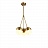 Подвесной светильник Copper Light Chandelier 3 1 плафон  фото 5