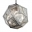 Подвесной светильник Etch Shade Серебро 25 см  Оранжевый фото 2