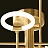 Серия потолочных люстр с плафонами в форме колец разного диаметра на горизонтальных рейках ELKHART CH 8 ламп фото 8