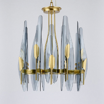 Люстра Max Ingrand Dahlia Chandelier designed by Max Ingrand in 1954 фото 4