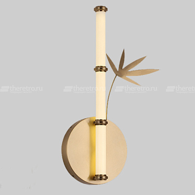 Настенный светильник в японском стиле Бамбук Japanese Style Bamboo Wall Lamp-2 A фото 13