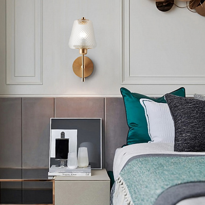 Подвесной настенный светильник с декором из текстильных кистей TASSEL WALL DAKOTA WALL фото 9