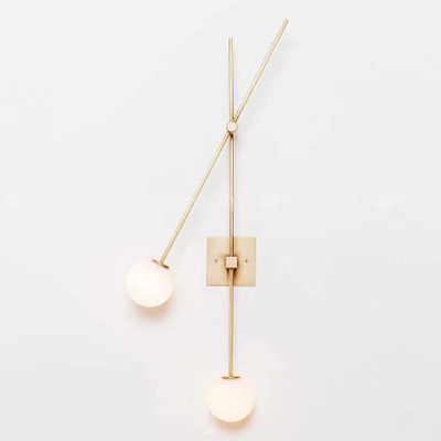 Настенный светильник Tempo Sconce Черный фото 10