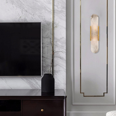 Бра MELANGE ELONGATED SCONCE Золотой фото 5