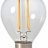 Светодиодная filament лампа P45, E14 5 Вт Теплый свет фото 2