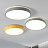 Светодиодные плоские потолочные светильники KIER WOOD 50 см  Серый фото 32