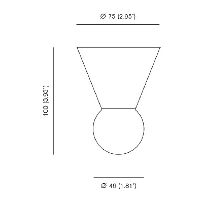Потолочный светильник Cone Bubble Chandelier фото 7