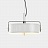 Светодиодный подвесной светильник с плафоном из перфорированного металла 34 см  Белый фото 5