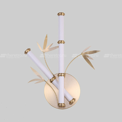 Настенный светильник в японском стиле Бамбук Japanese Style Bamboo Wall Lamp-2 A фото 14