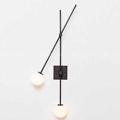 Настенный светильник Tempo Sconce Черный фото 9