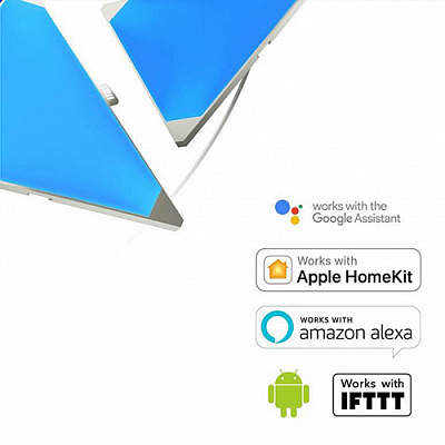 Nanoleaf Light Panels Rhythm Smarter Kit фото 5