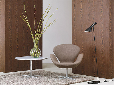 AJ Standart Floor Lamp Белый фото 5