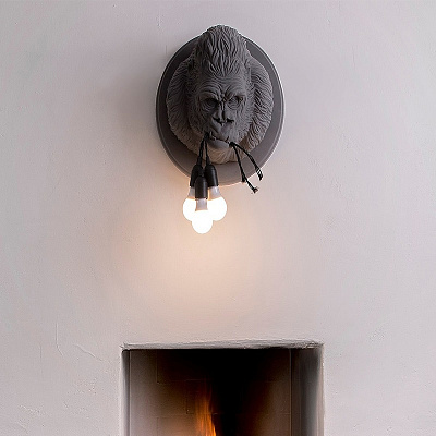 Дизайнерский светильник KARMAN UGO RILLA WALL LAMP Белый фото 5