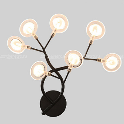 Настенный светильник ST-Luce Ritz Demeter Firefly Chandelier Черный C фото 16