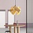 Дизайнерский подвесной светильник с имитацией древесной фактуры SEASONS 60 см  Синий фото 17